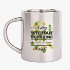 Кружка металлическая