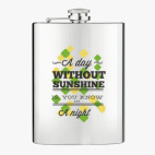 Фляжка стальная