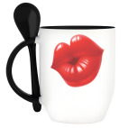 Кружка с ложкой