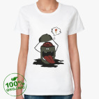 Женская футболка органик