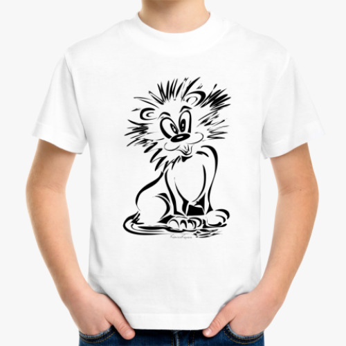 Детская футболка с принтом Leo Kid's