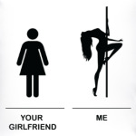 I am pole dancer