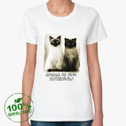 Женская футболка органик