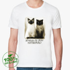 Мужская футболка органик