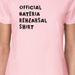 Bateria rehearsal shirt
