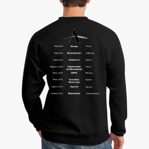 Свитшот Цензурный тур 2016