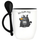 Кружка с ложкой