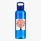 Прозрачная спортивная бутылка