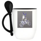 Кружка с ложкой