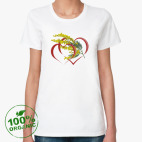 Женская футболка органик