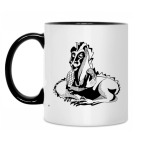 Кружка двухцветная