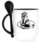 Кружка с ложкой