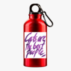 Металлическая бутылка 400 мл UV-DTF