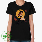 Женская футболка органик