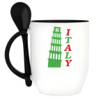 Кружка с ложкой