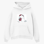 Толстовка худи оверсайз