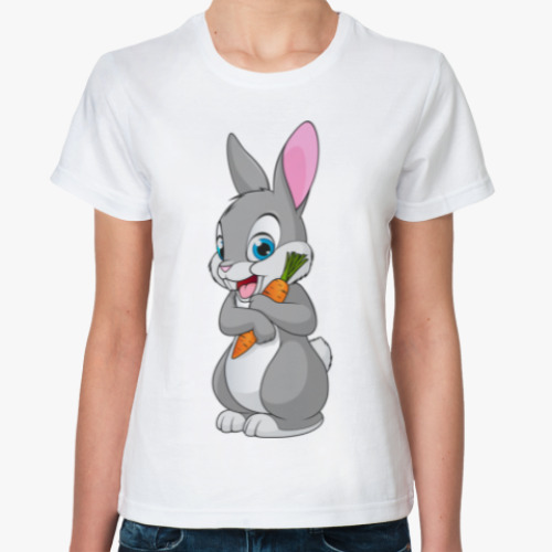 Классическая футболка Кролик
