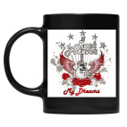 Кружка цветная UV-DTF