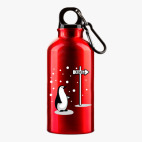 Металлическая бутылка 400 мл UV-DTF