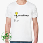 Мужская футболка органик