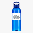 Прозрачная спортивная бутылка