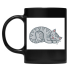 Кружка цветная UV-DTF