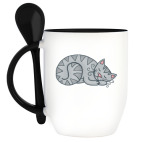 Кружка с ложкой