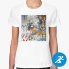 Женская спортивная футболка