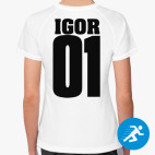 Женская спортивная футболка