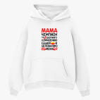 Толстовка худи оверсайз