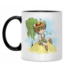 Кружка двухцветная