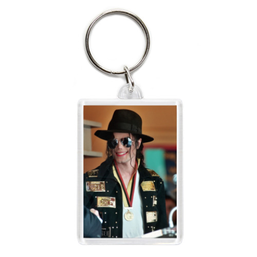 Брелок с принтом Michael Jackson