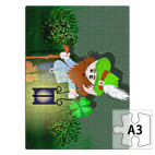 Лепрекон с фонарем и волшебный