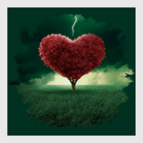 Постер Saint Valentine's Day heart