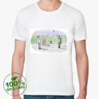 Мужская футболка органик