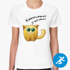 Женская спортивная футболка