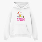 Толстовка худи оверсайз