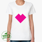 Женская футболка органик