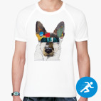 Мужская спортивная футболка