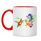 Ирисы и колибри