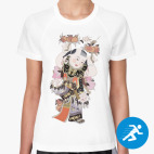 Женская спортивная футболка