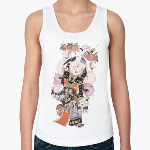 Женская майка с принтом  Восточные мотивы