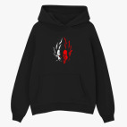 Толстовка худи оверсайз