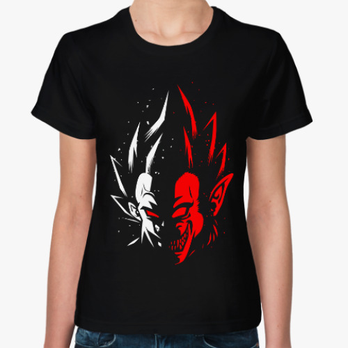 Женская футболка с принтом Гоку