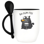 Кружка с ложкой