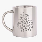 Кружка металлическая