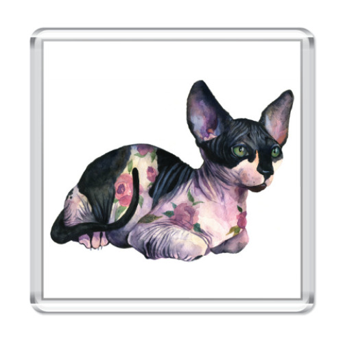 Магнит с принтом Сфинкс