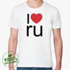 Мужская футболка органик