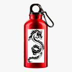 Металлическая бутылка 400 мл UV-DTF