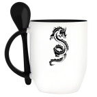 Кружка с ложкой